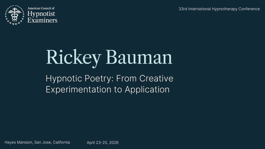 Hypnotic Poetry: From Creative Experimentation to Application
