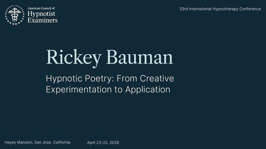 Hypnotic Poetry: From Creative Experimentation to Application